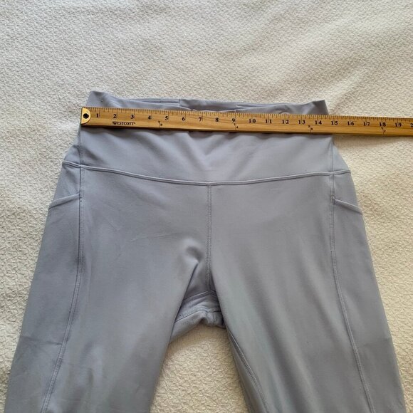 Lululemon Align High-Rise Crop with Pockets 23" Pastel Blue - Size 12 - Picture 9 of 12